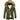 Women's olive green water-resistant parka with faux fur hood, featuring insulated lining, long sleeves, and multiple pockets.