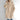 Women's oversized gray zip-up hoodie with a relaxed fit, featuring a soft fabric and a focus on details like the shoulder, neck, sleeve, and collar design. The hoodie is displayed in a khaki color, size 5XL.