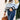 Women's pastel striped knit crew neck lightweight sweater with long sleeves, paired with white jeans, showcasing a fashionable and casual look.