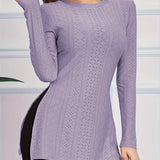 Women's pink moisture-wicking workout top in Viola color, size 2XL, highlighting the lightweight and breathable fabric with design features such as short sleeves and a comfortable fit.