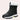 Women's black waterproof winter boots with a quilted design and fur lining, size 42.