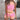 Women's pink strapless top and high-waisted shorts beach outfit in XL, showcasing a trendy and stylish design with emphasis on shoulders and waist.