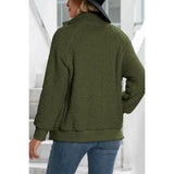 Women's pink teddy fleece jacket in cozy soft Sherpa fabric, featuring a zip-up front, long sleeves, and a comfortable fit for added warmth and style.