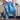 
A pair of women's blue harem pants in size XL featuring a bohemian style with elastic ankles and a drawstring waist, displayed against a plain background.