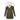 Women's green insulated parka with faux fur hood, featuring long sleeves and a stylish design, suitable for winter wear in size 5XL.