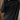 Women's black slim fit turtleneck sweater with ribbed cuffs, emphasizing a winter fashion style. The sweater features a high collar and long sleeves, offering a sleek and elegant look suitable for colder seasons.