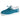 Women's turquoise slip-on shoes with fur lining, designed for winter wear, shown in a stylish blue color, suitable for casual outdoor use, size EU 43.