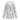Women's silver waterproof insulated parka in size 5XL, featuring a fur-lined hood, long sleeves, and a sleek design.