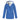 
Women's blue waterproof insulated parka in 5XL size, featuring a fur-lined hood, long sleeves, and button closure.