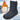 Women's blue waterproof insulated snow boots in size 44, featuring a non-slip sole and thermal lining, designed for durability in snowy conditions.