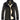 Women's black waterproof and windproof hiking jacket in 4XL, featuring a high collar and long sleeves made from durable textile material.