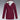Women's red wine-colored insulated winter parka with a hood, featuring a button closure and designed with long sleeves and a collar.