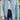 Light blue women's lightweight quilted insulated winter jacket in size 2XL, featuring a white and stylish design with a high neckline and long sleeves.