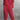 Women's red lounge set featuring a minimalist sweatshirt and relaxed joggers, displayed in size 3XL. The outfit includes long sleeves, a comfortable fit around the waist, and a relaxed style ideal for casual or sportswear use.