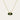 YA-CHAN Green Gemstone Pendant Gold Chain - Luxury Emerald Necklace featuring a vibrant green gemstone set in a circular gold pendant on a delicate gold chain.