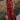 A fashion model wearing a red sleeveless maxi dress with a high slit, showcasing summer beachwear style; the dress is flowy and designed for plus-size, 5XL.