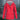 
A red, waterproof, windproof hoodie jacket in 5XL size featuring an adjustable hood, visible collar, and full-length sleeves.