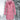A rose-colored women's waterproof hooded raincoat in size 2XL, featuring a lightweight and breathable design with long sleeves and a protective collar.