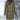 
A green women's waterproof hooded raincoat, size 2XL, featuring a lightweight and breathable design with long sleeves and a collar.