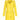 Yellow women's waterproof hooded long raincoat in 2XL, lightweight and stylish with long sleeves and a collared neck.