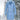 
Blue women's waterproof hooded raincoat in 2XL size, featuring a lightweight and breathable design with long sleeves and a high collar.