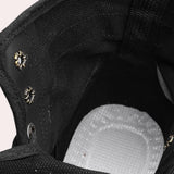 Youth urban black combat boots featuring a neon stripe and contrast stitching, showcasing a rugged design with tire-like pattern and durable synthetic rubber material for comfort and style.