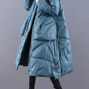 Oversized, Warm Winter Jacket with Puffs - Timeless Style at Avencea
