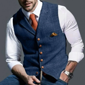 Avencea - Stylish Checkered Vest
