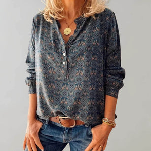 Avencea - Vintage Blouse - Classic - Lightweight - Perfect for Casual Days