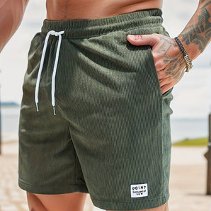 Avencea Men's Cord Shorts for Optimal Comfort and Versatility