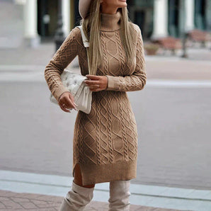 Elegant Knit Dress for Winter