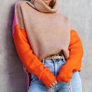 Avencea - Stunning Color Block Sweater