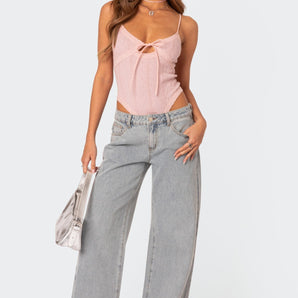Avencea Jeans with Bow Details