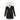 Donkergroene lange winterjas voor dames