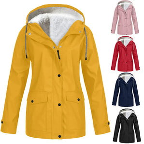 Avencea - Wind and Waterproof Outdoor Jacket with Fleece Lining