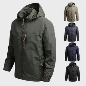 Avencea - Warm and waterproof jacket with hood for men