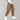 Khaki cargo broek voor heren