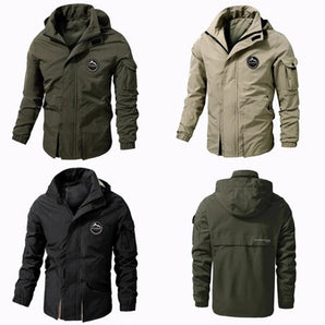 Avencea - Heren Bomber Jacket with Hood