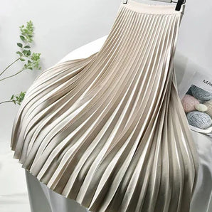 Avencea - Elegant Pleated Skirt for Women