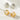 Tapered Crescent Earrings in Gold & Silver for a Classy Look