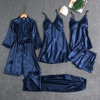 Hellblau Pyjama-Set