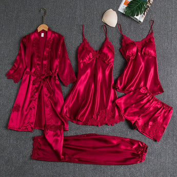 Schwarz Pyjama-Set