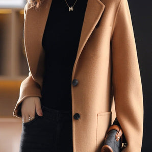 Avencea - Thickened Tweed Women's Blazer for Autumn and Winter