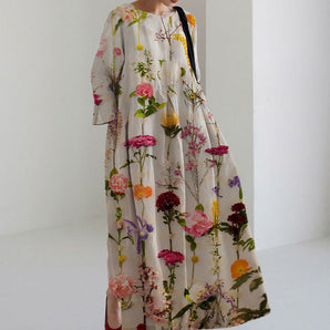 Avencea - Summer Printed 3D Print Dress