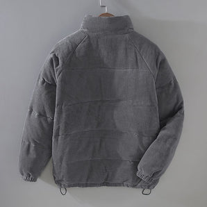 Avencea - Padded Winter Jacket Made of Wool and Polyester