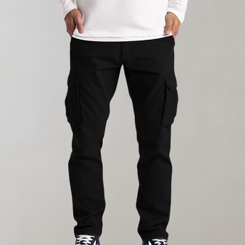 Groene cargo broek voor heren