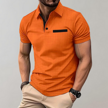 Witte polo shirt voor heren