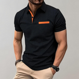 Materiaal witte polo shirt voor heren