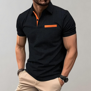 Materiaal witte polo shirt voor heren