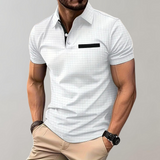 Grijze polo shirt voor heren